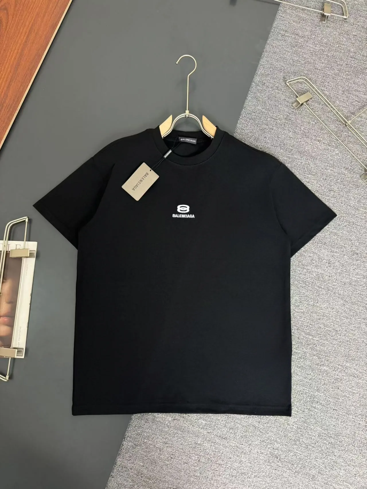Balenciaga* *280g t logo New Arrival t ， ， Versatile ：White Black Sizes：S M L XL XXL